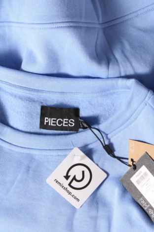 Дамска блуза Pieces, Размер S, Цвят Син, Цена 20,70 лв.