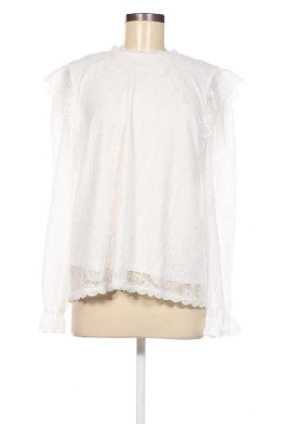 Дамска блуза Pieces, Размер XL, Цвят Бял, Цена 23,00 лв.