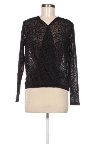 Γυναικεία μπλούζα Pieces, Μέγεθος M, Χρώμα Μαύρο, Τιμή 5,57 €