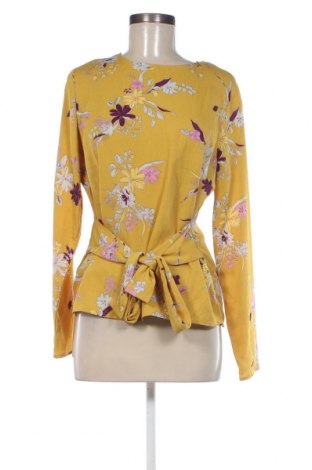 Дамска блуза Pieces, Размер M, Цвят Жълт, Цена 4,60 лв.