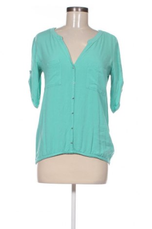 Γυναικεία μπλούζα Pull&Bear, Μέγεθος S, Χρώμα Πράσινο, Τιμή 4,37 €