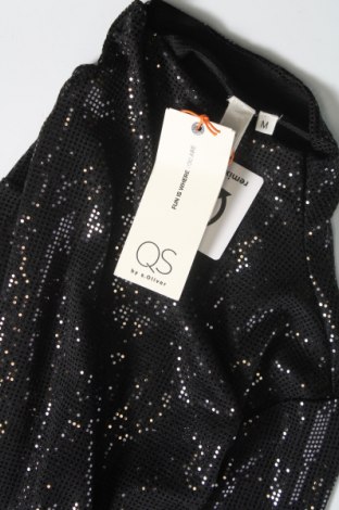Дамска блуза Q/S by S.Oliver, Размер M, Цвят Черен, Цена 23,10 лв.
