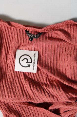 Дамска блуза Review, Размер L, Цвят Розов, Цена 16,32 лв.