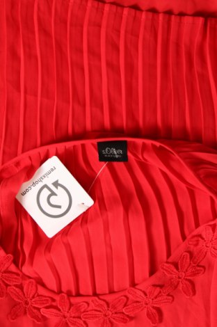 Γυναικεία μπλούζα S.Oliver Black Label, Μέγεθος L, Χρώμα Κόκκινο, Τιμή 11,88 €