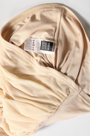 Дамска блуза SHEIN, Размер M, Цвят Бежов, Цена 31,40 лв.