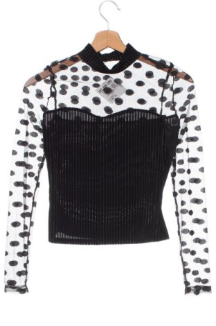Γυναικεία μπλούζα SHEIN, Μέγεθος XS, Χρώμα Μαύρο, Τιμή 5,19 €