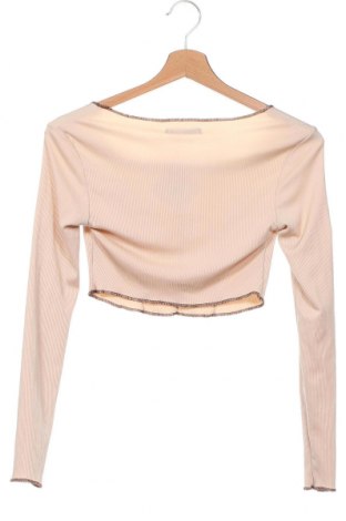 Γυναικεία μπλούζα SHEIN, Μέγεθος XS, Χρώμα  Μπέζ, Τιμή 12,79 €