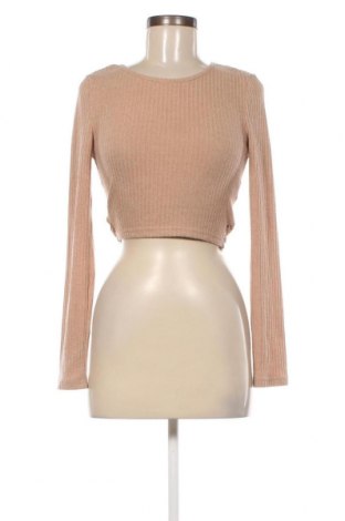 Γυναικεία μπλούζα SHEIN, Μέγεθος M, Χρώμα  Μπέζ, Τιμή 11,75 €