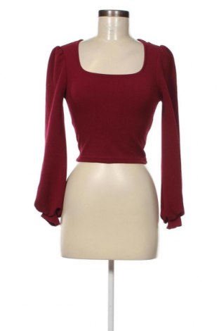 Дамска блуза SHEIN, Размер XS, Цвят Червен, Цена 6,27 лв.