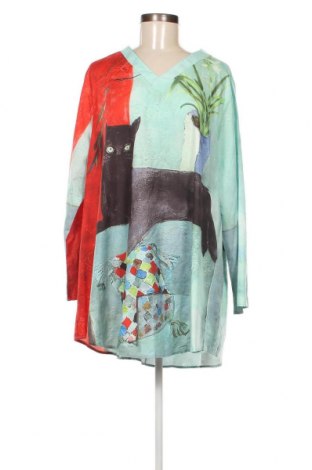 Дамска блуза SHEIN, Размер XXL, Цвят Многоцветен, Цена 7,60 лв.