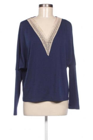 Γυναικεία μπλούζα SHEIN, Μέγεθος L, Χρώμα Μπλέ, Τιμή 5,88 €