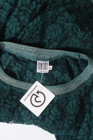 Γυναικεία μπλούζα Saint Tropez, Μέγεθος M, Χρώμα Πράσινο, Τιμή 5,26 €