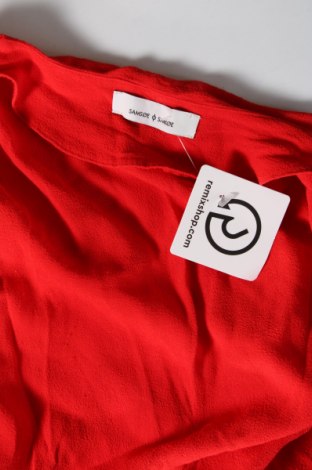 Bluză de femei Samsoe & Samsoe, Mărime L, Culoare Roșu, Preț 79,35 Lei