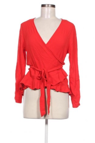 Дамска блуза Samsoe & Samsoe, Размер L, Цвят Червен, Цена 31,10 лв.
