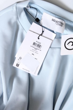 Γυναικεία μπλούζα Selected Femme, Μέγεθος XXL, Χρώμα Μπλέ, Τιμή 28,76 €