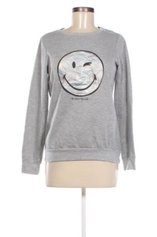 Γυναικεία μπλούζα Smiley World, Μέγεθος S, Χρώμα Γκρί, Τιμή 2,59 €