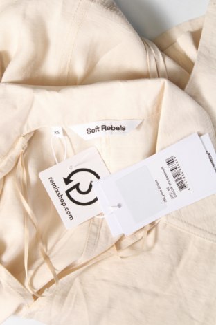 Γυναικεία μπλούζα Soft Rebels, Μέγεθος XS, Χρώμα Εκρού, Τιμή 27,28 €