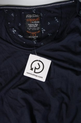 Γυναικεία μπλούζα S'questo, Μέγεθος XXL, Χρώμα Μπλέ, Τιμή 11,75 €