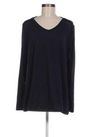 Γυναικεία μπλούζα S'questo, Μέγεθος XXL, Χρώμα Μπλέ, Τιμή 6,46 €