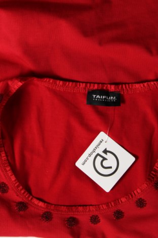 Γυναικεία μπλούζα Taifun, Μέγεθος XL, Χρώμα Κόκκινο, Τιμή 17,00 €