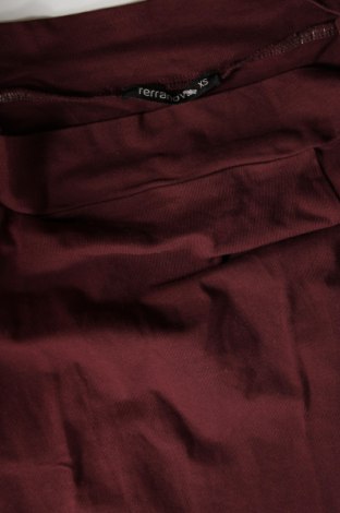 Damen Shirt Terranova, Größe XS, Farbe Rot, Preis 4,96 €