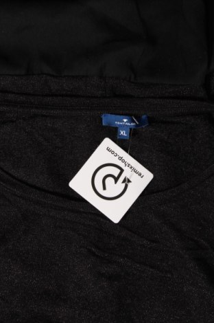 Γυναικεία μπλούζα Tom Tailor, Μέγεθος XL, Χρώμα Μαύρο, Τιμή 8,41 €