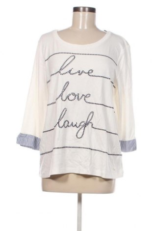 Γυναικεία μπλούζα Tom Tailor, Μέγεθος L, Χρώμα Λευκό, Τιμή 6,31 €