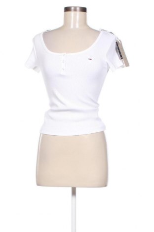 Γυναικεία μπλούζα Tommy Jeans, Μέγεθος XS, Χρώμα Λευκό, Τιμή 43,30 €