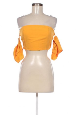 Дамска блуза Trendyol, Размер M, Цвят Жълт, Цена 11,55 лв.