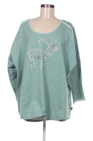Дамска блуза Trigema, Размер XXL, Цвят Зелен, Цена 26,40 лв.