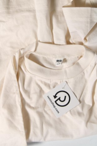 Γυναικεία μπλούζα Uniqlo, Μέγεθος S, Χρώμα Εκρού, Τιμή 10,76 €