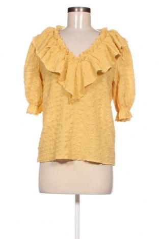 Γυναικεία μπλούζα VILA, Μέγεθος M, Χρώμα Κίτρινο, Τιμή 5,83 €