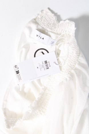 Γυναικεία μπλούζα VILA, Μέγεθος M, Χρώμα Λευκό, Τιμή 5,93 €