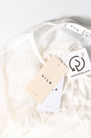 Γυναικεία μπλούζα VILA, Μέγεθος L, Χρώμα Λευκό, Τιμή 5,93 €