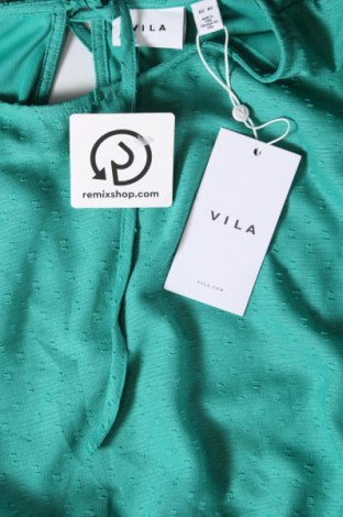 Γυναικεία μπλούζα VILA, Μέγεθος M, Χρώμα Πράσινο, Τιμή 4,74 €