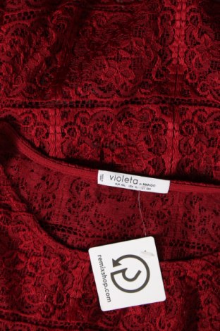 Γυναικεία μπλούζα Violeta by Mango, Μέγεθος XXL, Χρώμα Κόκκινο, Τιμή 8,35 €