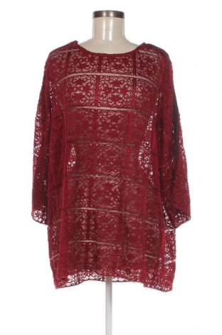 Γυναικεία μπλούζα Violeta by Mango, Μέγεθος XXL, Χρώμα Κόκκινο, Τιμή 4,34 €