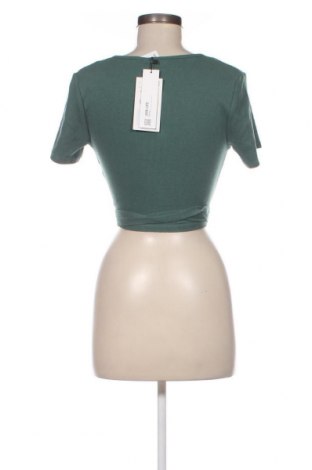 Дамска блуза Zara, Размер L, Цвят Зелен, Цена 30,50 лв.