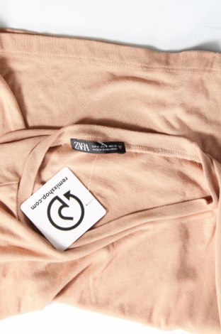 Γυναικεία μπλούζα Zara, Μέγεθος M, Χρώμα  Μπέζ, Τιμή 6,50 €
