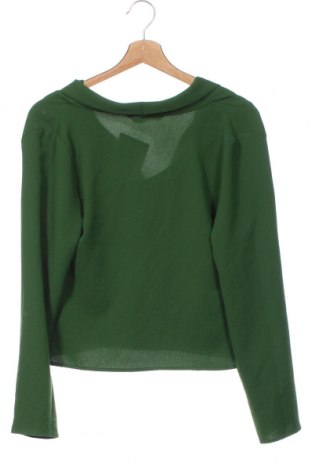 Дамска блуза Zara, Размер XS, Цвят Зелен, Цена 13,80 лв.