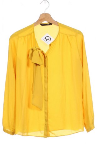 Дамска блуза Zara, Размер XS, Цвят Жълт, Цена 15,60 лв.