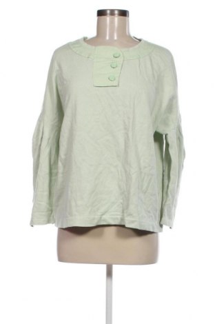 Дамска блуза Zara, Размер L, Цвят Зелен, Цена 8,91 лв.