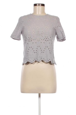 Γυναικεία μπλούζα Zara, Μέγεθος S, Χρώμα Γκρί, Τιμή 10,23 €