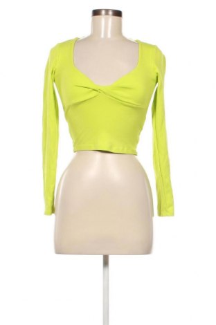 Дамска блуза Zara, Размер S, Цвят Зелен, Цена 14,61 лв.