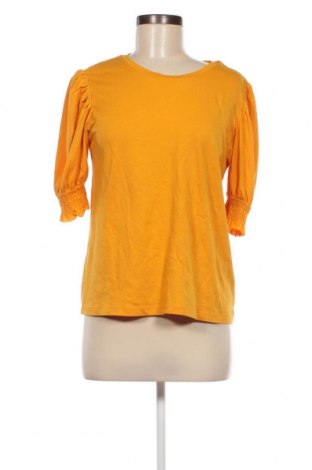 Дамска блуза Zara, Размер L, Цвят Жълт, Цена 10,79 лв.