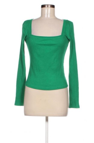 Дамска блуза Zara, Размер M, Цвят Зелен, Цена 36,44 лв.