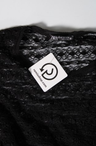 Дамска блуза Zara, Размер S, Цвят Черен, Цена 10,56 лв.