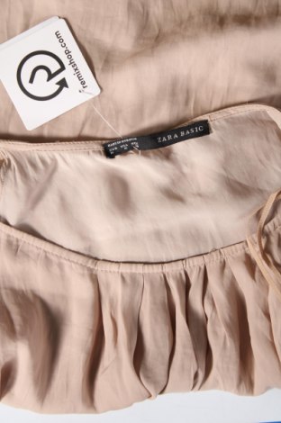 Γυναικεία μπλούζα Zara, Μέγεθος M, Χρώμα  Μπέζ, Τιμή 7,04 €