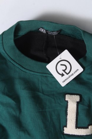Γυναικεία μπλούζα Zara, Μέγεθος M, Χρώμα Πράσινο, Τιμή 4,34 €