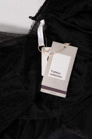 Дамска блуза Zara Trafaluc, Размер XL, Цвят Черен, Цена 43,36 лв.